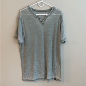 Men’s Lucky Brand Grey/green acid wash tee
